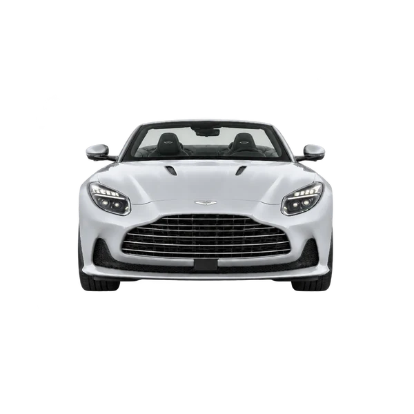 silver 2026 Aston Martin DB12 S Volante front view