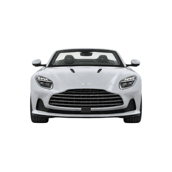 silver 2026 Aston Martin DB12 Volante front view