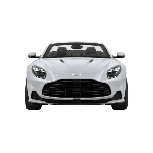 silver 2026 Aston Martin Vanquish Volante front view