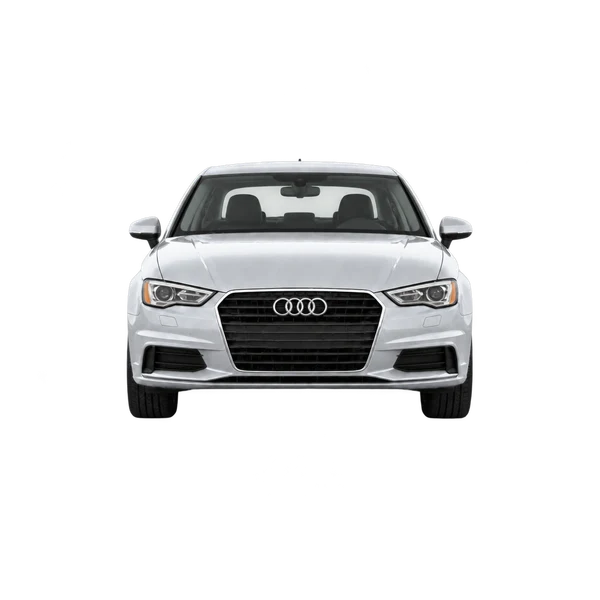 silver 2016 Audi A3 Sedan front view