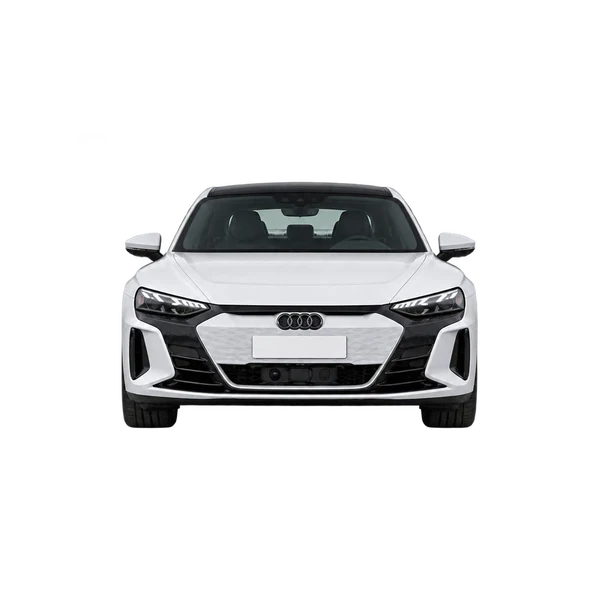 white 2026 Audi e-tron GT front view