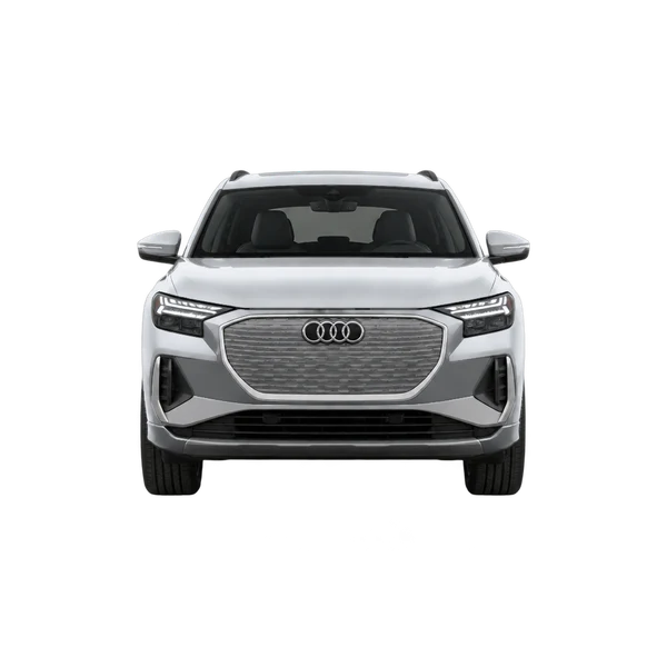 silver 2023 Audi Q4 Sportback 35 E-Tron front view