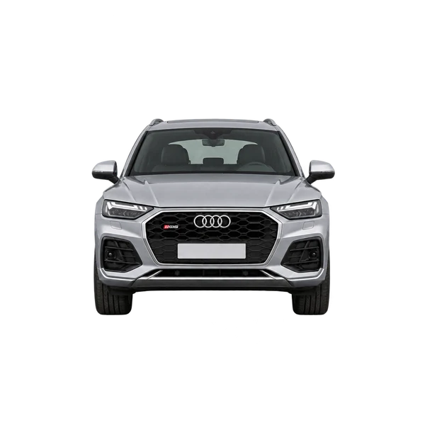 silver 2022 Audi SQ5 front view