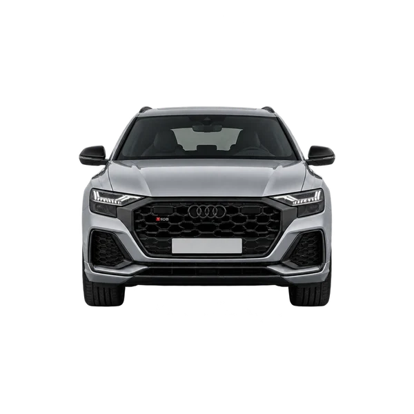 silver 2026 Audi SQ8 front view