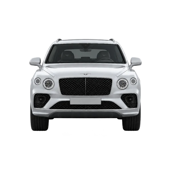 silver 2023 Bentley Bentayga Hybrid front view