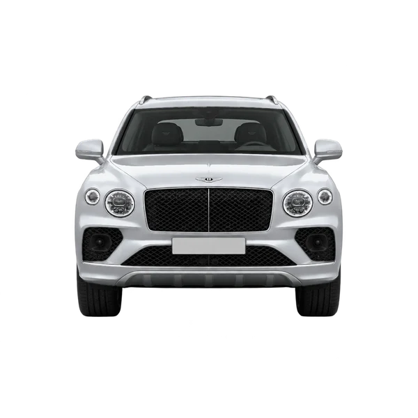 silver 2026 Bentley Bentayga Hybrid front view
