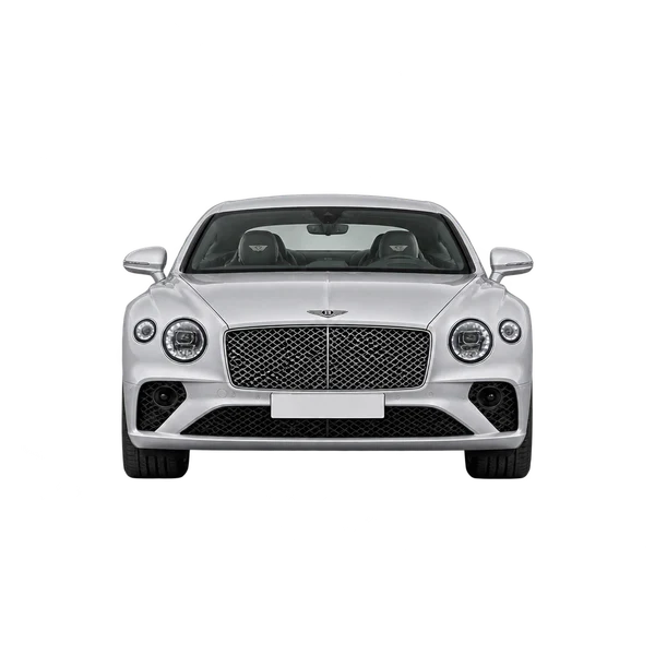 silver 2023 Bentley Continental GT front view