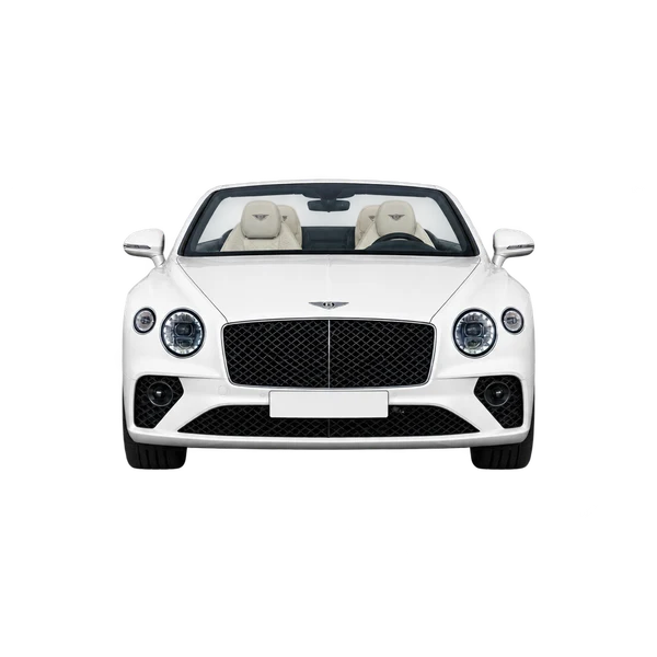 white 2019 Bentley Continental GT Convertible front view