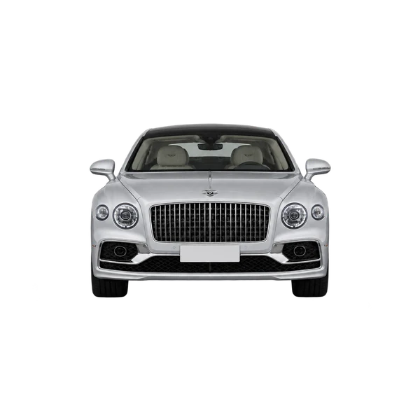 silver 2025 Bentley Flying Spur front view