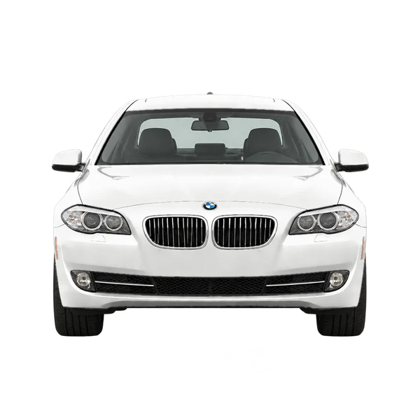 white 2016 BMW 5 Series front view