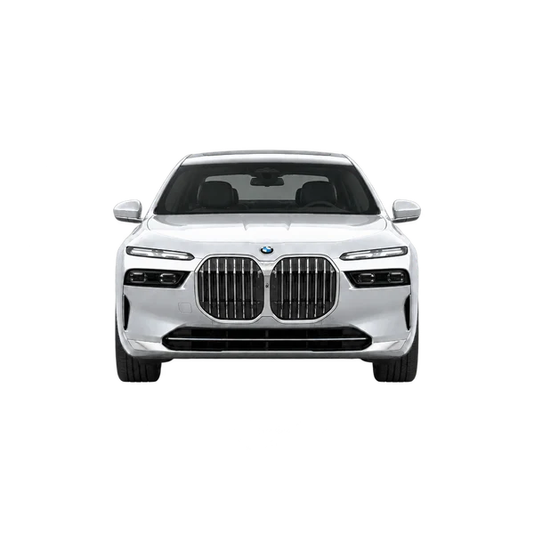 silver 2022 BMW i7 front view