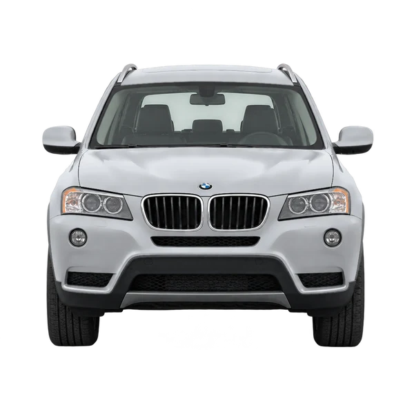 silver 2014 BMW X3 front view