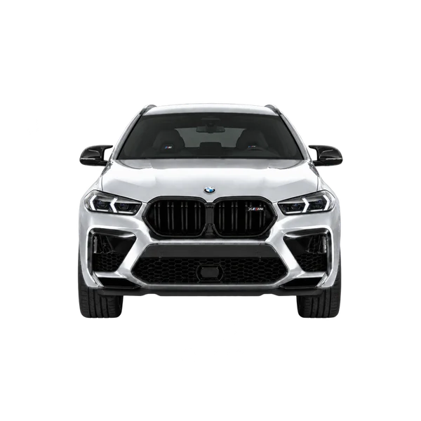 silver 2027 BMW X6 M Competition front view