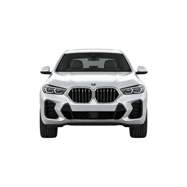 silver 2027 BMW X6 xDrive40i front view