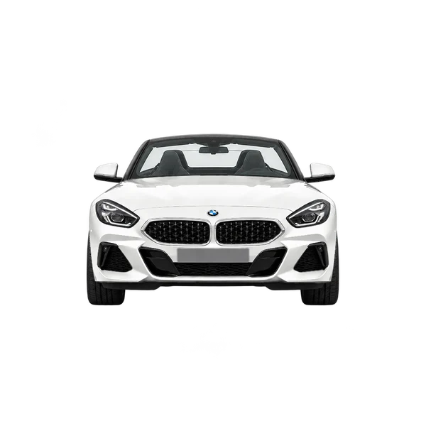 white 2023 BMW Z4 front view
