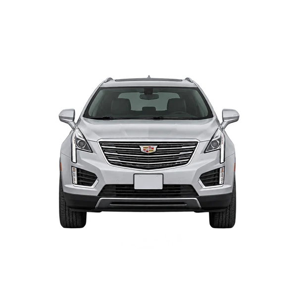 silver 2022 Cadillac XT5 front view