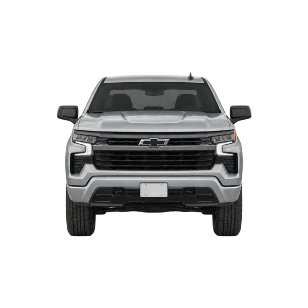 silver 2024 Chevrolet Silverado 1500 front view