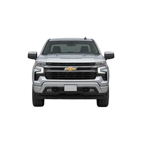 silver 2025 Chevrolet Silverado 1500 front view