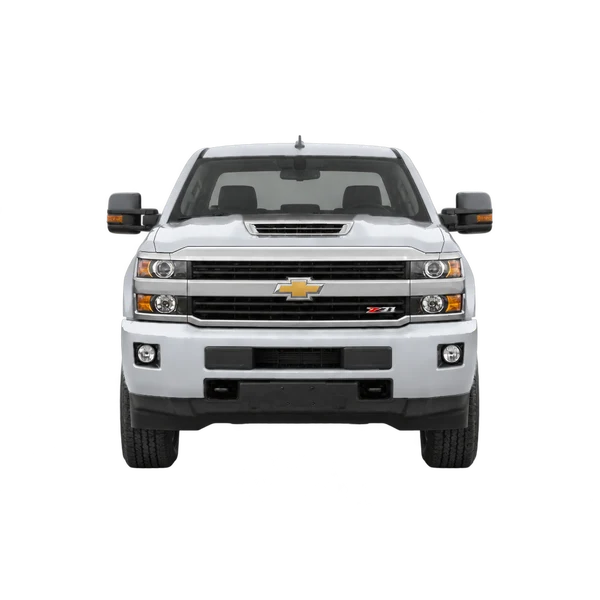 silver 2019 Chevrolet Silverado HD front view