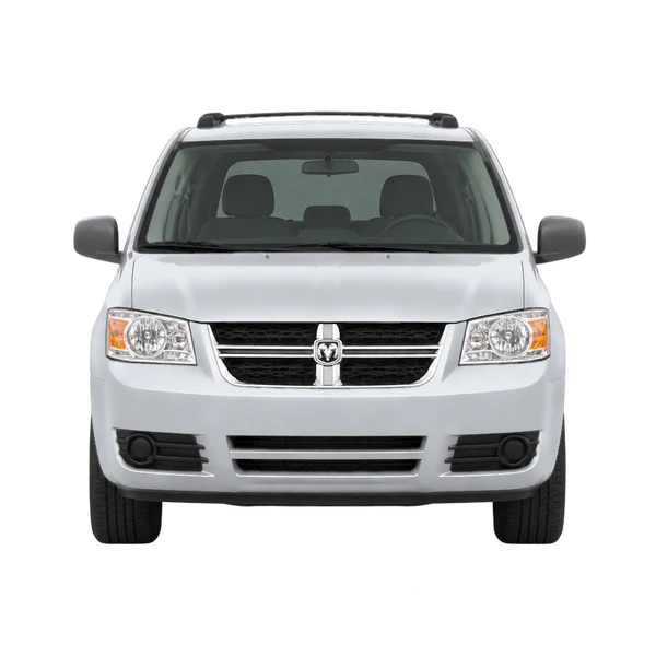 silver 2018 Dodge Grand Caravan front view