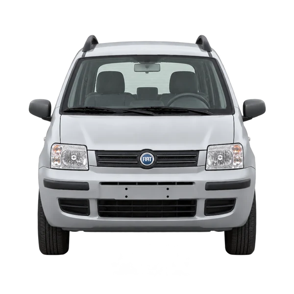 silver 2004 Fiat Panda front view