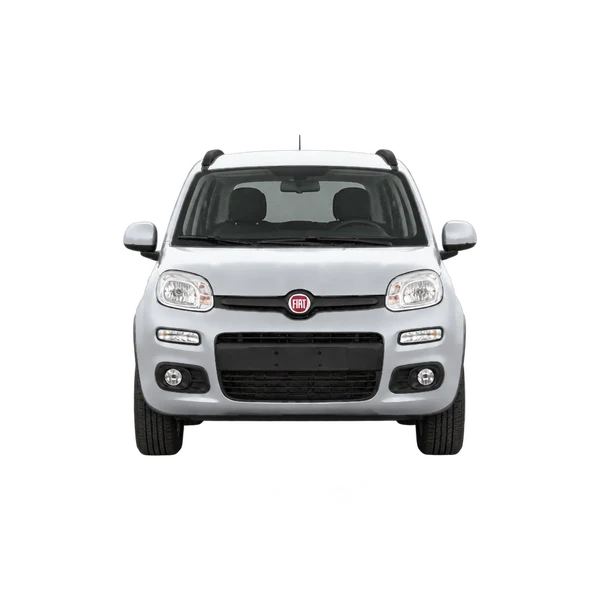 silver 2022 Fiat Panda front view