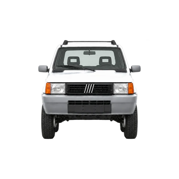 silver 1991 Fiat Panda 4X4 front view