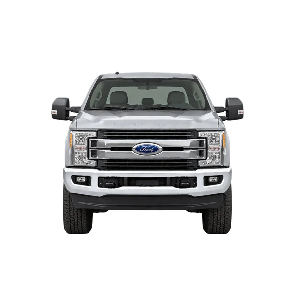 silver 2021 Ford F-350 front view