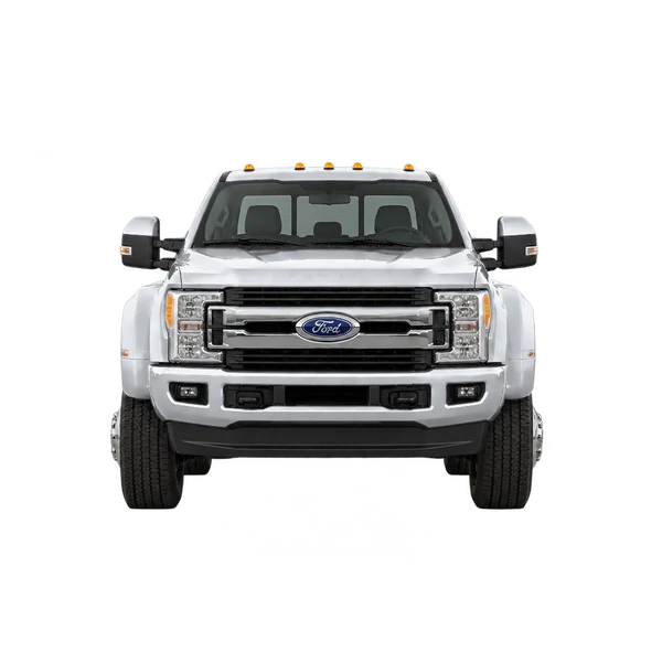 silver 2019 Ford F-450 front view