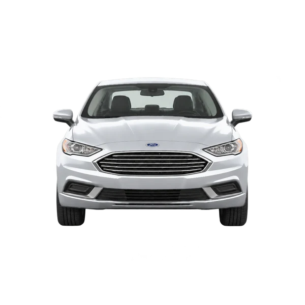 silver 2018 Ford Fusion front view