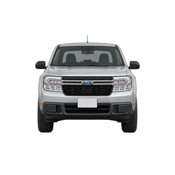 silver 2025 Ford Maverick front view