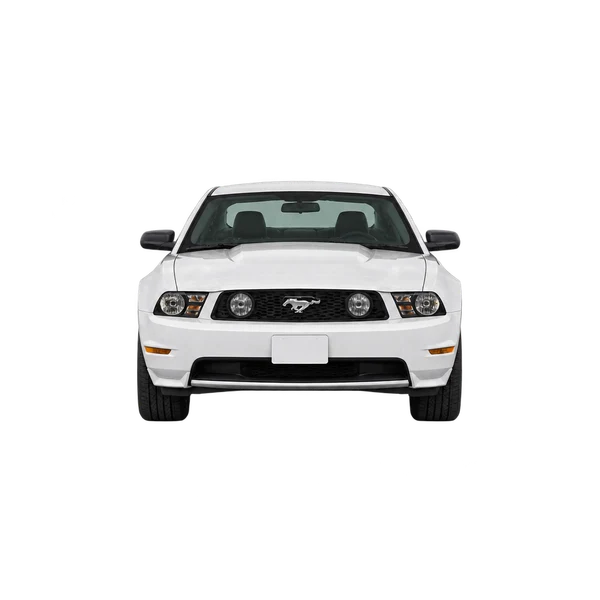 white 2010 Ford Mustang front view