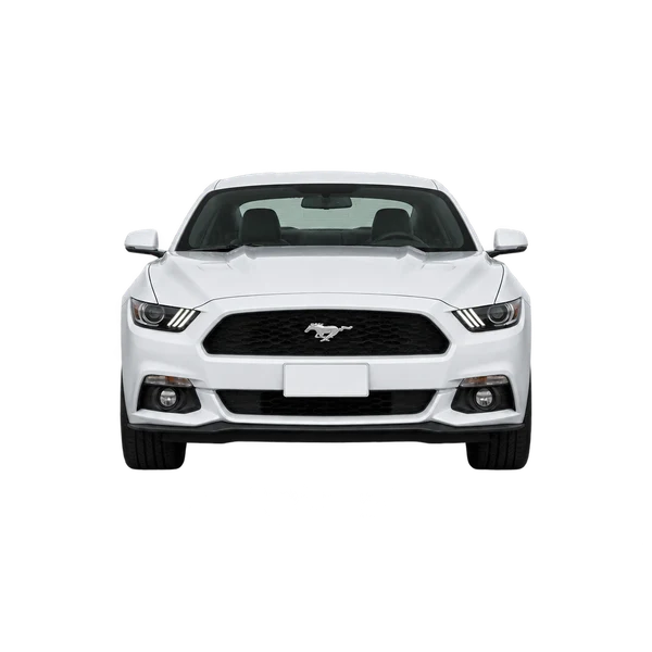 white 2016 Ford Mustang front view