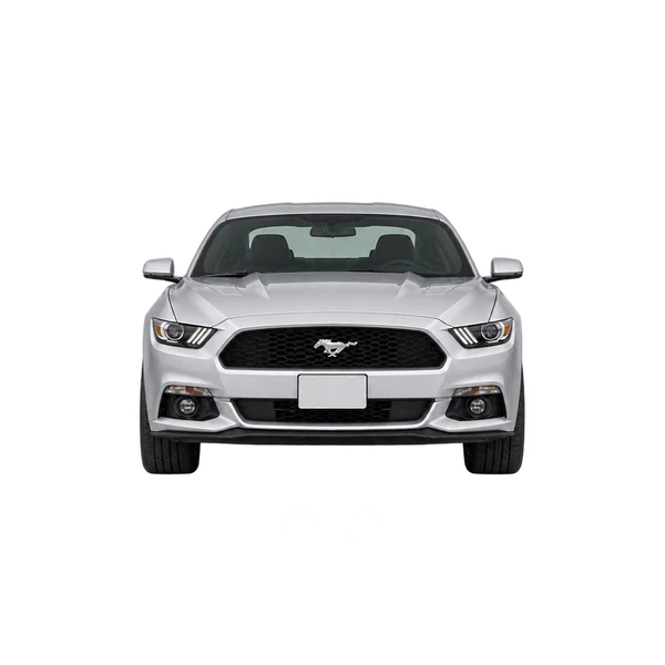 silver 2016 Ford Mustang front view