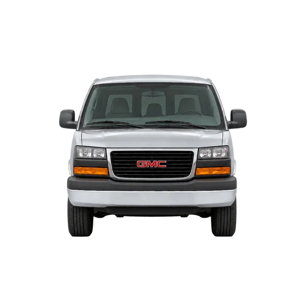 silver 2004 GMC Savana front view