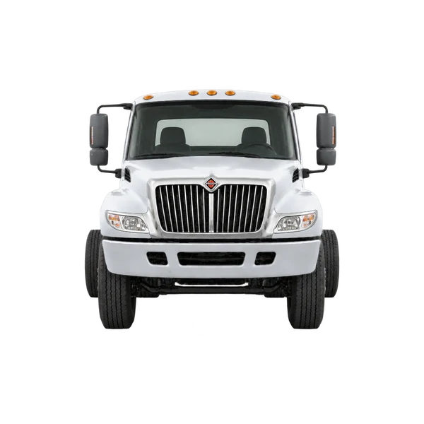 silver 2017 International 7600 front view