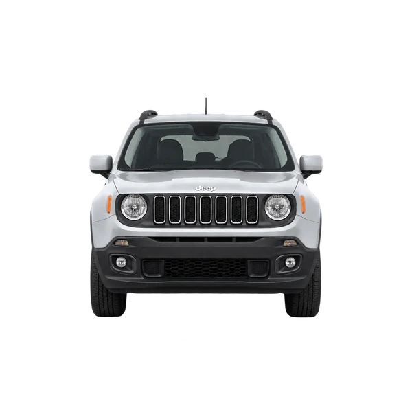 silver 2023 Jeep Renegade front view