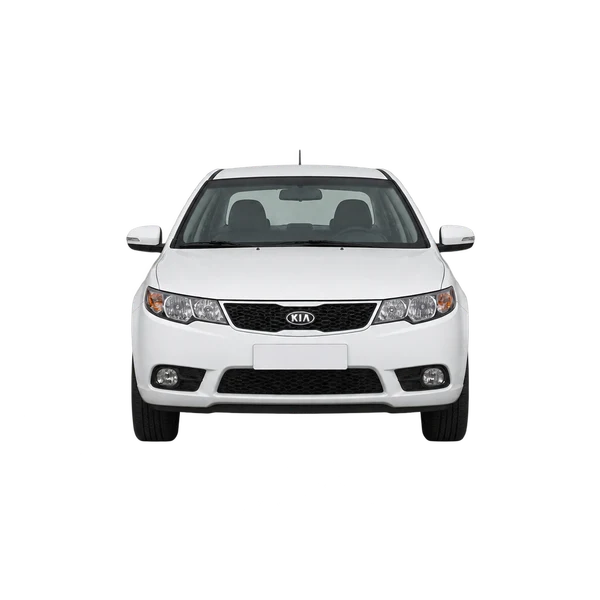 white 2009 Kia Cerato front view