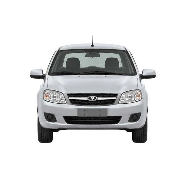 silver 2012 Lada 1119 front view