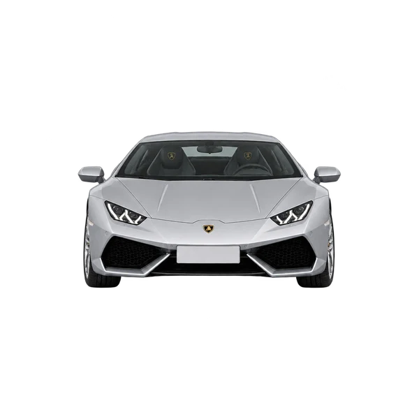 silver 2019 Lamborghini Huracan front view