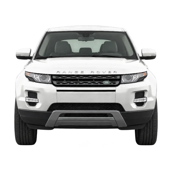 white 2015 Land Rover Range Rover Evoque front view