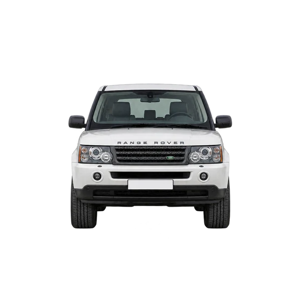 white 2010 Land Rover Range Rover Sport front view