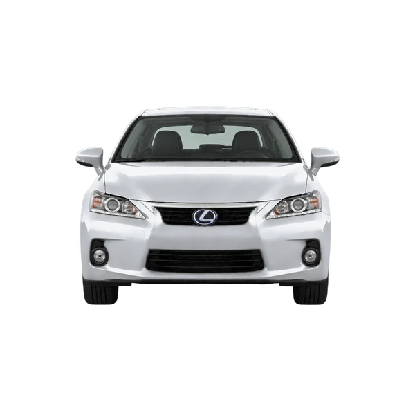 silver 2012 Lexus CT200H front view