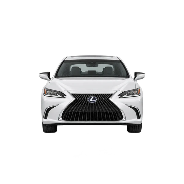 white 2022 Lexus ES front view
