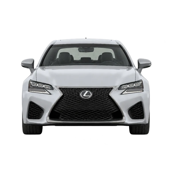 silver 2019 Lexus GS F front view