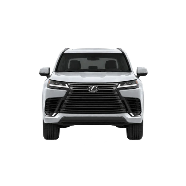 silver 2025 Lexus LX 600 front view