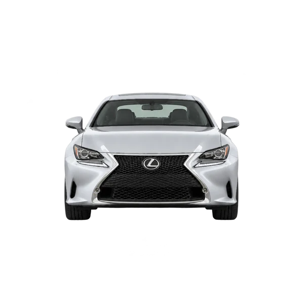 silver 2021 Lexus RC front view