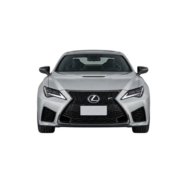 silver 2022 Lexus RC F front view