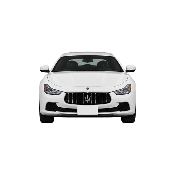 white 2017 Maserati Ghibli front view