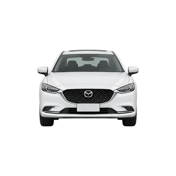 white 2018 Mazda Mazda6 front view